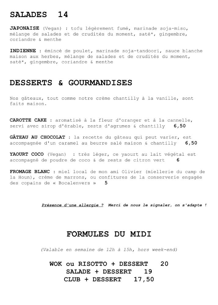 Petit Voyage - Restaurant Toulouse - Menu Image 2